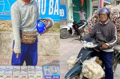 Bắt quả tang đối tượng cải trang thành người bán bắp để vận chuyển thuốc lá lậu
