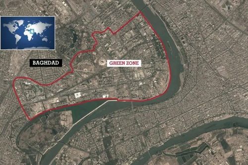 Ít nhất 2 quả tên lửa lao thẳng vào khu vực có Đại sứ quán Mỹ ở Iraq, thủ đô Baghdad rung chuyển