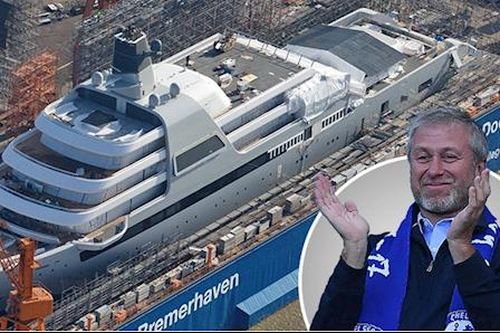 Siêu du thuyền 430 triệu bảng của ông chủ Chelsea Roman Abramovich