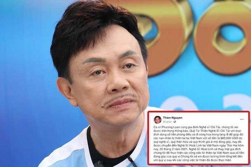 Gần 2 tỷ đồng tiền phúng điếu nghệ sĩ Chí Tài được chuyển cho Hoài Linh