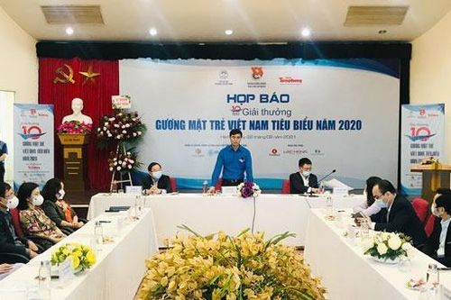 Công bố 20 đề cử Giải thưởng Gương mặt trẻ Việt Nam tiêu biểu