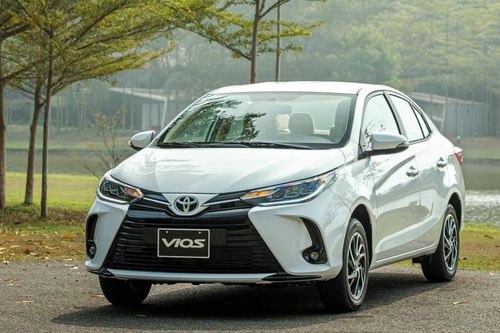 Giá lăn bánh Toyota Vios 2021 phiên bản nâng cấp vừa ra mắt tại Việt Nam