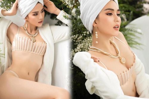 Ngọc Trinh mặc nội y xuyên thấu vẫn cực sang, khoe dáng trong bồn tắm đúng chuẩn quý cô thượng lưu