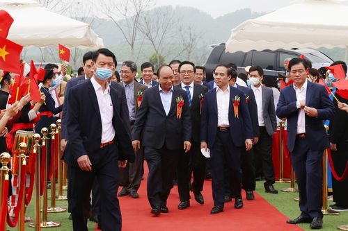 Thủ tướng Nguyễn Xuân Phúc dự lễ động thổ cao tốc Tuyên Quang - Phú Thọ