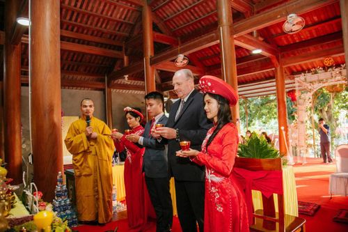 Nghệ An: Lễ hằng thuận tại chùa Ngưu Tử