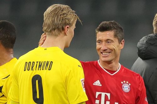 Haaland khó đến Bayern nếu Lewandowski còn thi đấu