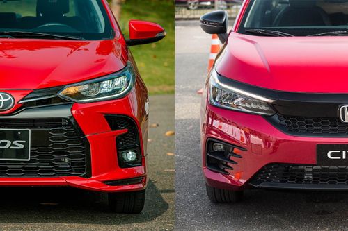 Sedan tầm giá 600 triệu đồng, chọn Toyota Vios GR-S hay Honda City RS?
