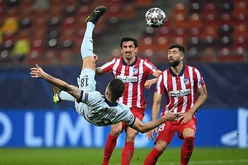 Siêu phẩm 'xe đạp chổng ngược' giúp Chelsea đả bại Atletico Madrid