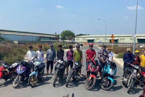 Bình Dương: Ngăn chặn kịp thời nhóm thanh niên chuẩn bị hung khí đánh nhau