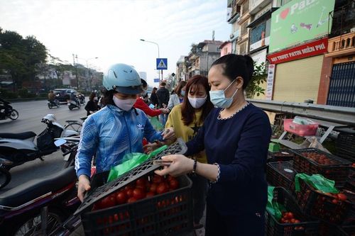 Phòng dịch khi giải cứu nông sản