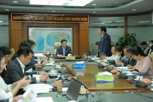Tổng giám đốc Petrovietnam Lê Mạnh Hùng làm việc với PV Power