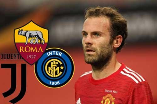 Tam đại gia Serie A tranh giành Mata vào cuối mùa