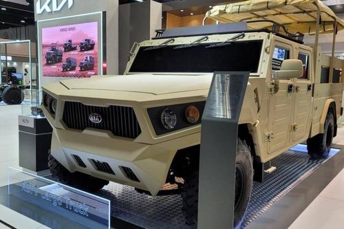KIA giới thiệu xe đổ bộ chiến thuật hạng nhẹ tại triển lãm quốc phòng