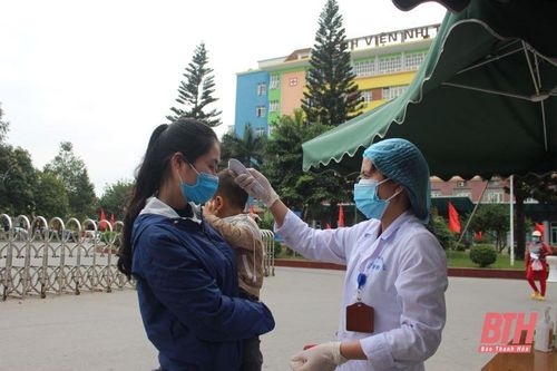 Đẩy mạnh công tác phòng, chống dịch COVID-19 tại Bệnh viện Nhi Thanh Hóa