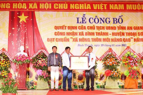 Xã nông thôn mới nâng cao Bình Thành!