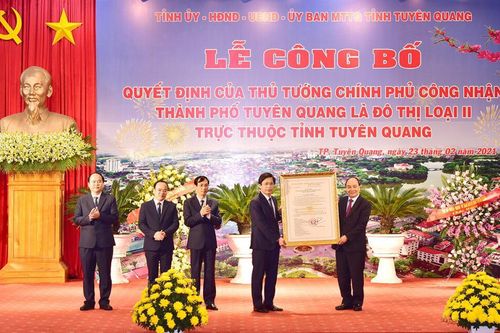 Thành phố Tuyên Quang cần phát huy vai trò đô thị động lực trong vùng