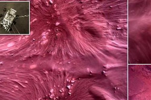 NASA công bố những bức ảnh như 'hỏa diệm sơn' từ sao Hỏa