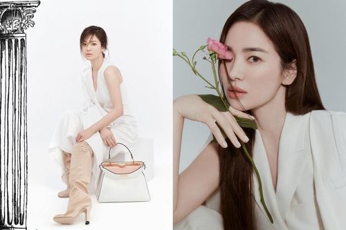 Song Hye Kyo đăng ảnh quảng cáo sương sương nhưng thần thái chuẩn 'nữ thần'
