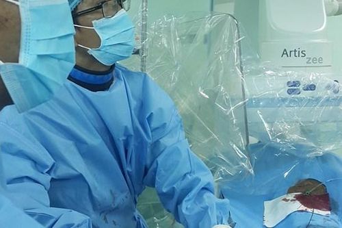 Bệnh nhân bị vỡ gan nặng được cứu sống không cần phẫu thuật