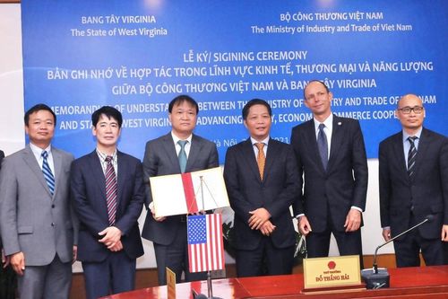 Bộ Công Thương và bang Tây Virginia (Hoa Kỳ) ký kết hợp tác 3 trụ cột