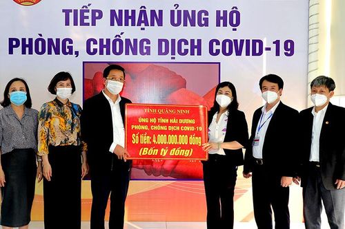 Hơn 61 tỷ đồng ủng hộ Hải Dương chống dịch Covid-19