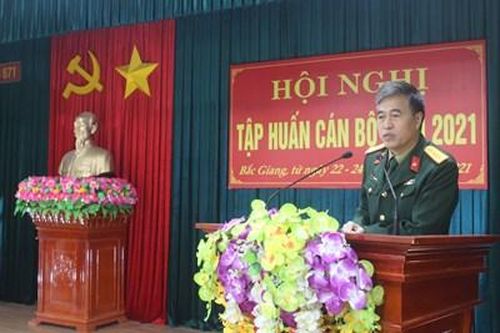 Kho 671 tổ chức tập huấn cán bộ năm 2021