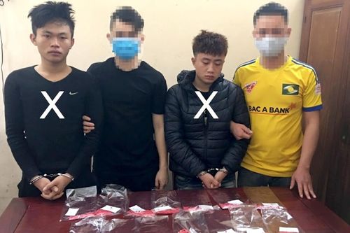 Mật phục bắt giữ hai thanh niên buôn hồng phiến
