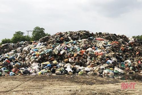 Đức Thọ 'đau đầu' xử lý gần 8.000 tấn rác thải sinh hoạt