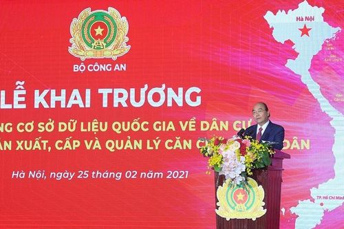 Cơ sở dữ liệu quốc gia về dân cư đã thu thập, chuẩn hóa dữ liệu của hơn 90 triệu dân