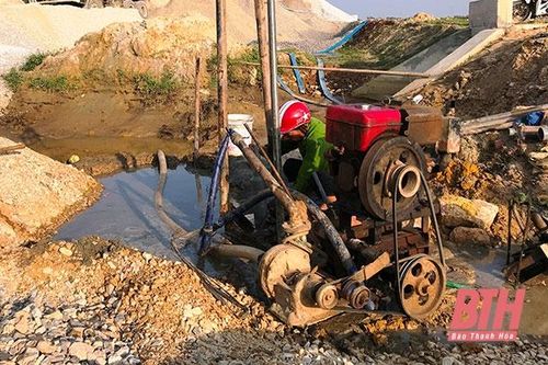 Quản lý hoạt động khai thác, sử dụng nước ngầm