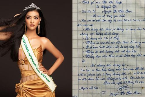 Dân mạng thích thú với bản cam kết sử dụng điện thoại năm 17 tuổi của 'Á hậu rapper' Kiều Loan