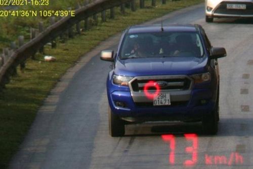 Phạt 42 triệu đồng, tước GPLX 23 tháng tài xế uống rượu, chạy quá tốc độ