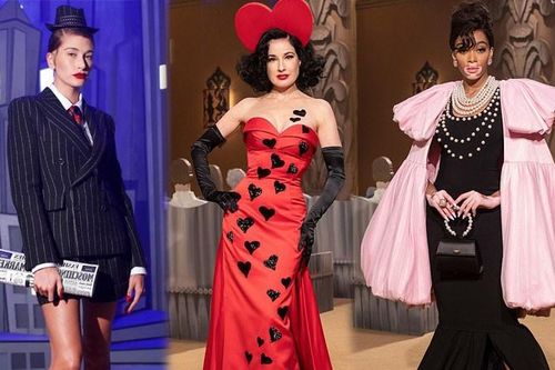 Vũ nữ thoát y Dita Von Teese vai trần gợi cảm, lấn át loạt chân dài đình đám