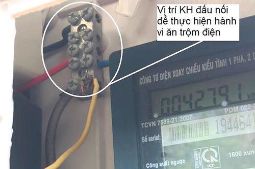 Đà Nẵng: Sử dụng điện trái phép trị giá 60 ngàn đồng, bị phạt 2 triệu đồng
