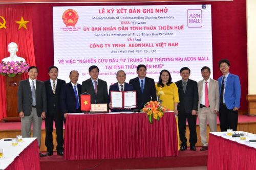Huế sẽ có Trung tâm Thương mại bán lẻ Aeon Mall