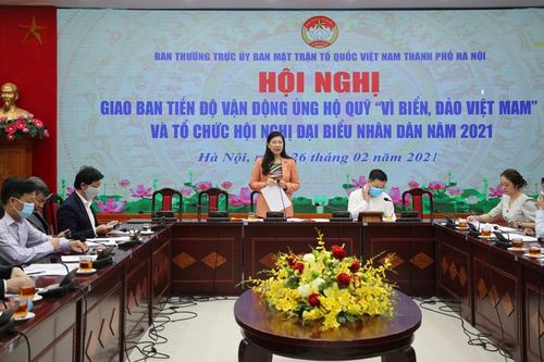 Tiếp tục vận động các tập thể, cá nhân ủng hộ Quỹ ''Vì biển, đảo Việt Nam''