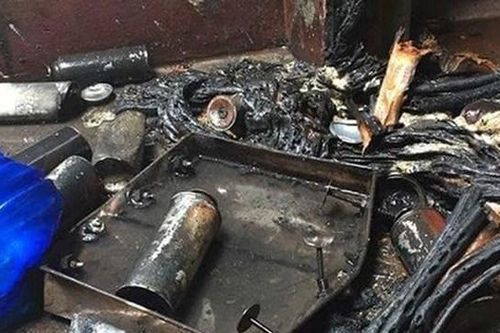 Bình gas phát nổ, người đàn ông bị bỏng hai mắt