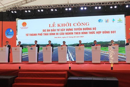 Thái Bình khởi công xây dựng tuyến đường bộ vốn đầu tư hơn 2.500 tỷ đồng