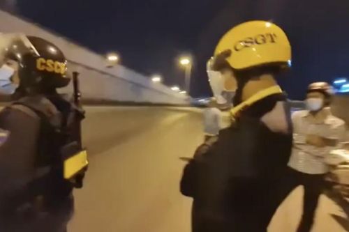 Từ vụ quay phim 'giám sát CSGT', Công an TPHCM nói gì?