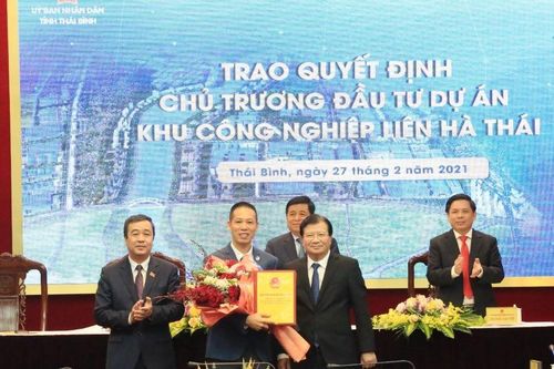 Thái Bình: Công bố Quyết định của Thủ tướng Chính phủ về đầu tư xây dựng dự án Khu công nghiệp Liên Thái Hà quy mô gần 600ha