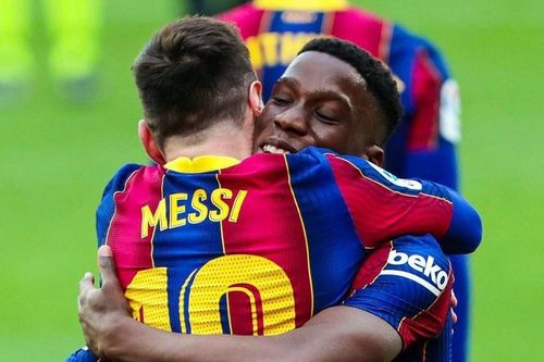 Cầu thủ trẻ nhất đội hình Barca kiến tạo cho Messi