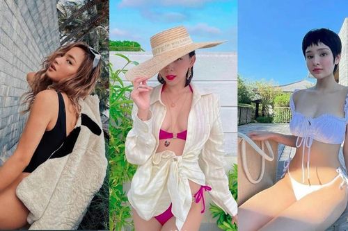 Sao Việt trong cuộc đua bikini nóng bỏng: Ai cũng tự tin khoe ngực đầy eo thon
