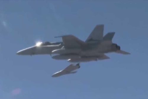 Mãn nhãn với màn phóng tên lửa JASSM ER tiêu diệt mục tiêu của 'Đại bàng' F-15E