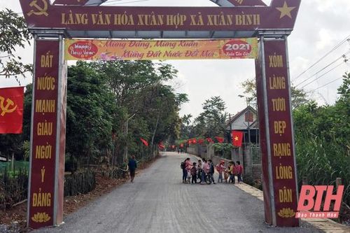 Đảng bộ xã Xuân Bình tập trung lãnh đạo xây dựng nông thôn mới nâng cao