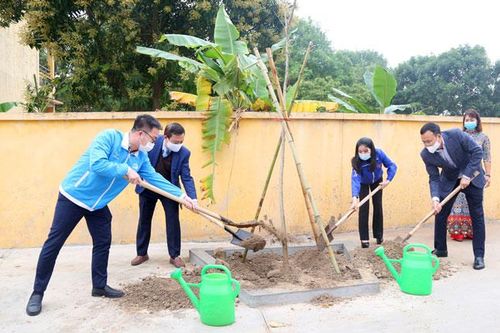 Tuổi trẻ Thủ đô đảm nhận trồng 90.000 cây xanh trong năm 2021