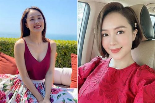 Hồng Diễm 'Hướng dương ngược nắng' trẻ xinh phát hờn ở tuổi U40
