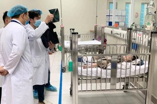 Kết quả chụp sọ não của bé gái rơi từ tầng 13 chung cư
