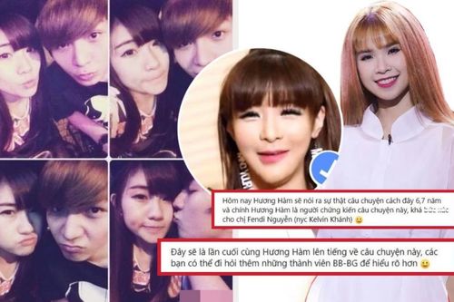 Hàm Hương tung bằng chứng tố Khởi My là 'trà xanh' trong chuyện tình Kelvin Khánh và người yêu cũ?