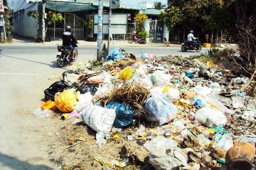 Cần đặt thùng thu gom rác