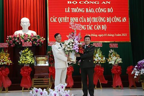 Lâm Đồng, Đắk Lắk có tân Giám đốc Công an
